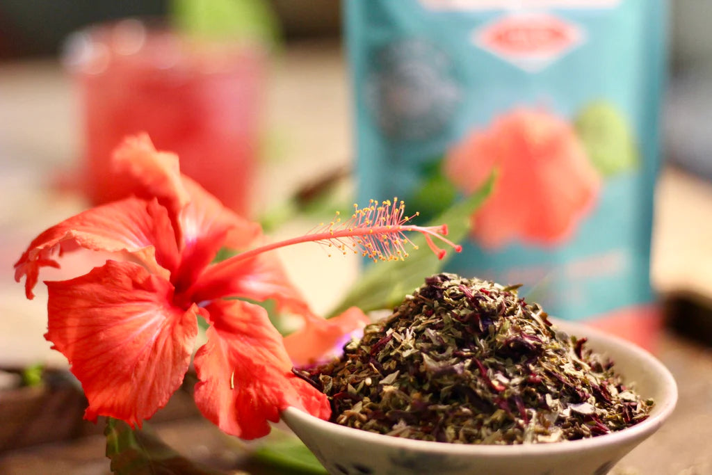 Oribe ハイビスカスミントとママキのルーズリーフティー・茶葉 Oribe ハイビスカスミントとママキのルーズリーフティー・茶葉